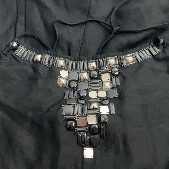 White House Black Market Black Romper size S - Picture 4 of 9